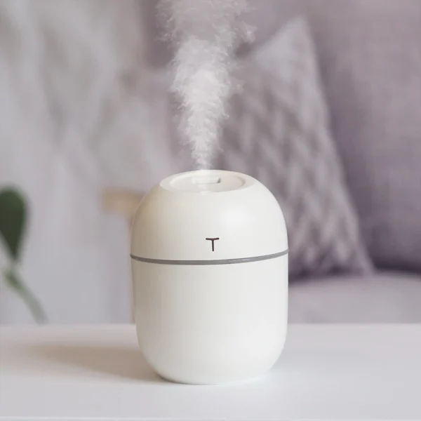 Mini Umidificador Difusor Aromatizador Egg Portátil Usb Led Aromatizador De Ambiente Purificador De Ar Casa Escritório Escola - Imagem 8