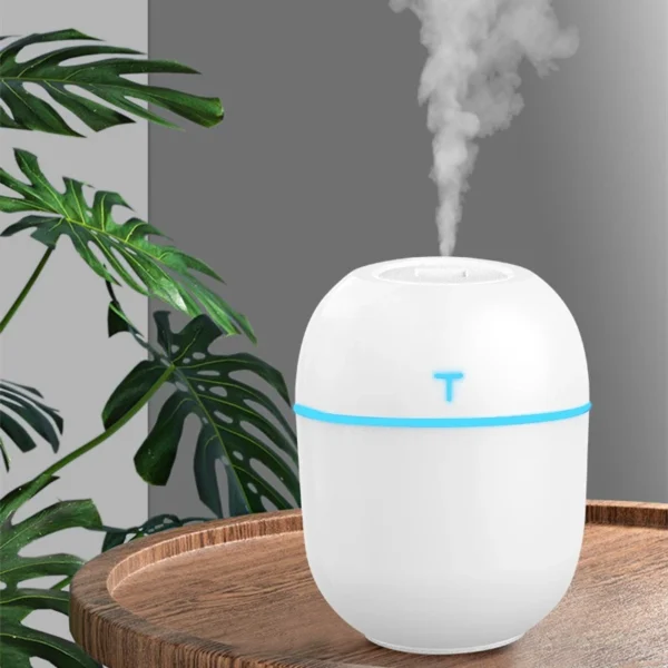 Mini Umidificador Difusor Aromatizador Egg Portátil Usb Led Aromatizador De Ambiente Purificador De Ar Casa Escritório Escola