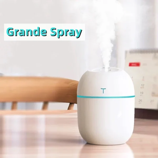 Mini Umidificador Difusor Aromatizador Egg Portátil Usb Led Aromatizador De Ambiente Purificador De Ar Casa Escritório Escola - Imagem 9