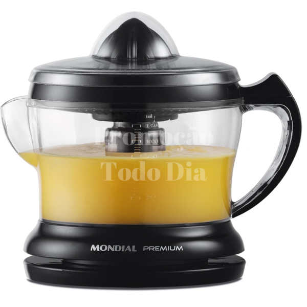 Espremedor Premium, Mondial, Preto, 30W, 220V - E-02