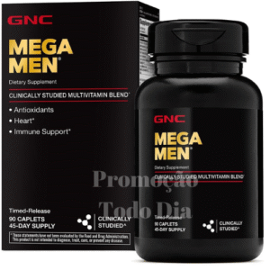 Mega Men Multivitamínico 90 caps GNC